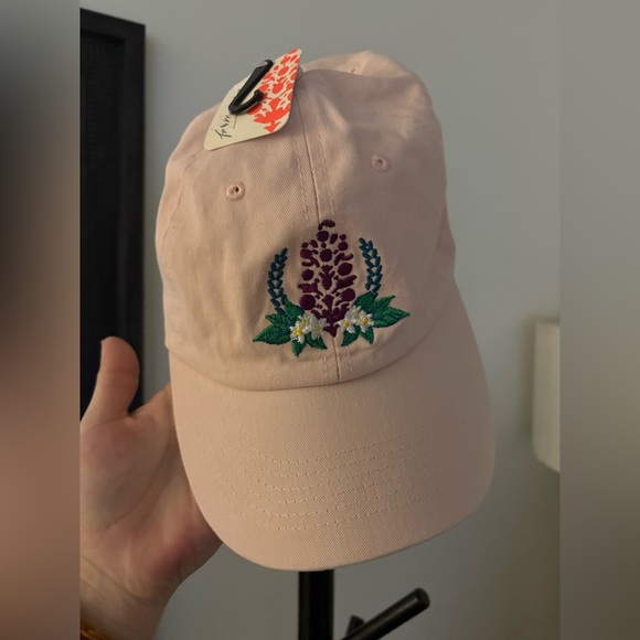 NWT FREE PEOPLE Court & Club Baseball Cap | Ballet Slipper MSRP $30 - Picture 5 of 7